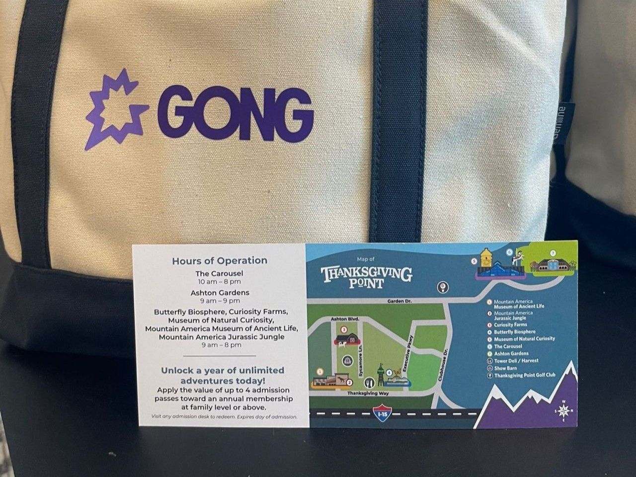 Gong Event at Thanksgiving Point, Utah