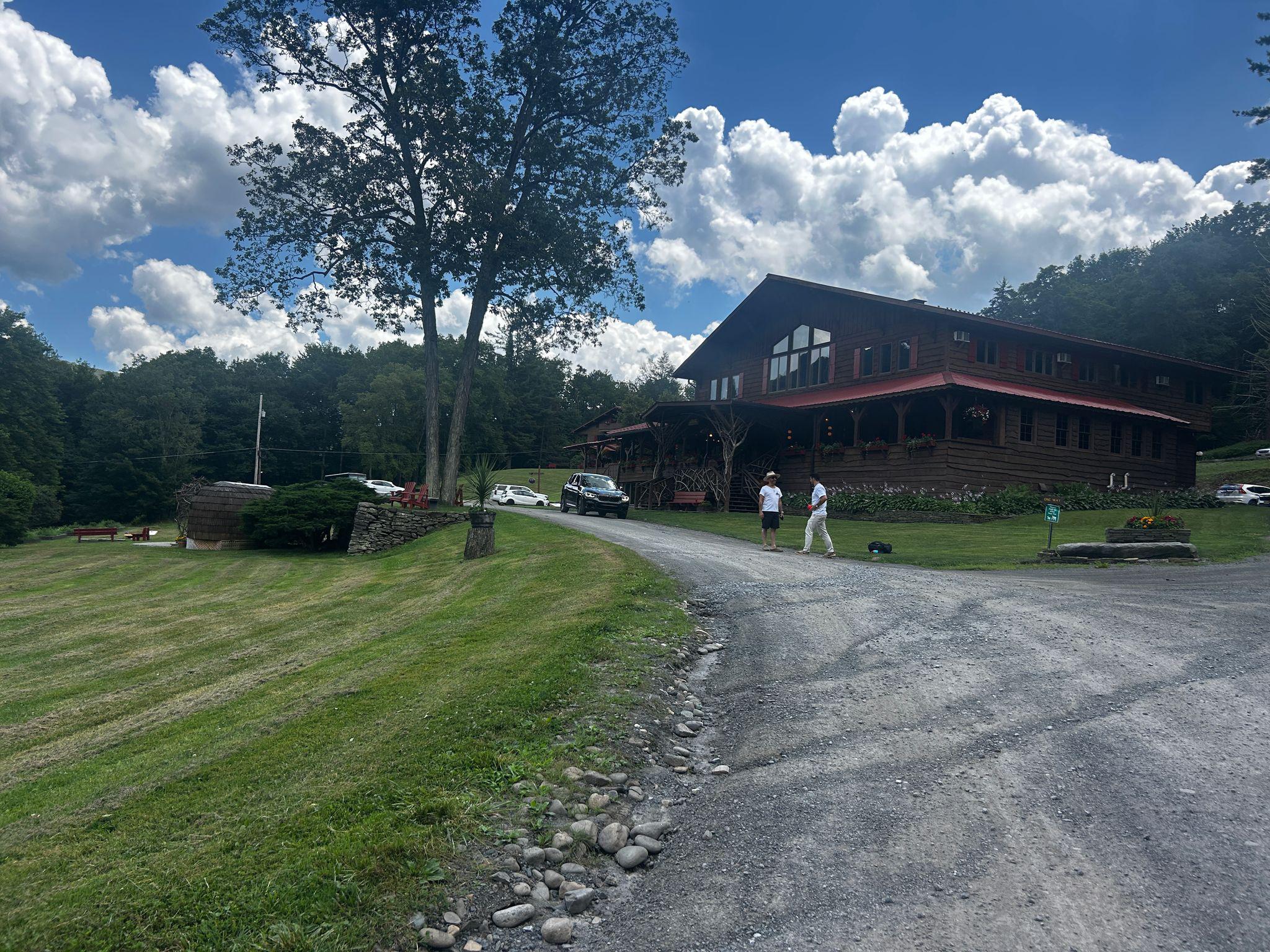Team escape to the mountains